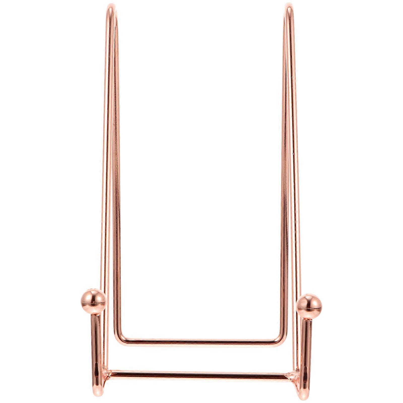 Iron Display Stand, Reliable Easel for Showcasing Photos and Decor