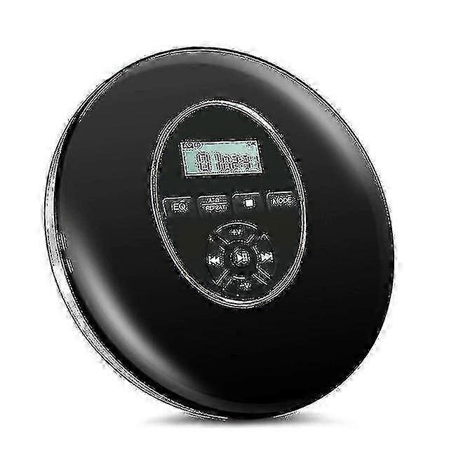 Cd Players Recorders Round Style Portable Cd Player Headphone Hifi Music Reproductor Cd Walkman Support Tf Card