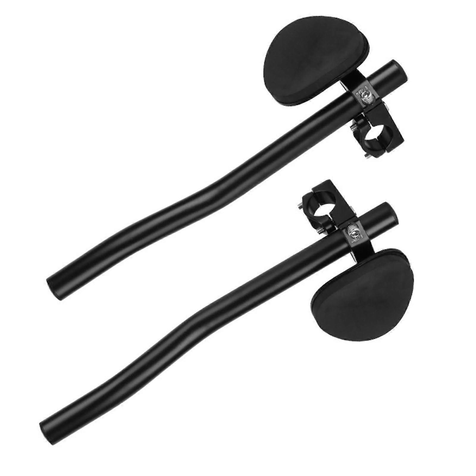 Aluminium Alloy Bicycle Handlebar Clip On Armrest Bar For Road And Mountain Bikes