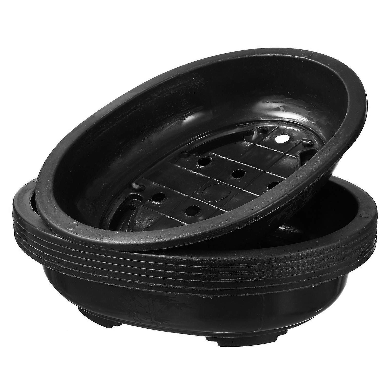 Moderate Sized Bonsai Pot, Elegant Container for Home Decor Use