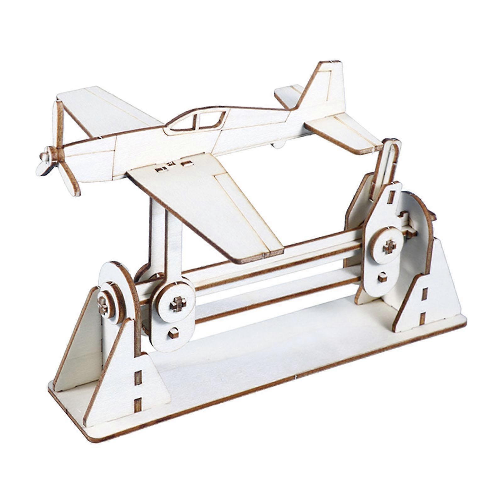 DIY Airplane Simulation Kit Scientific Experiment for Tabletop Decor Gift