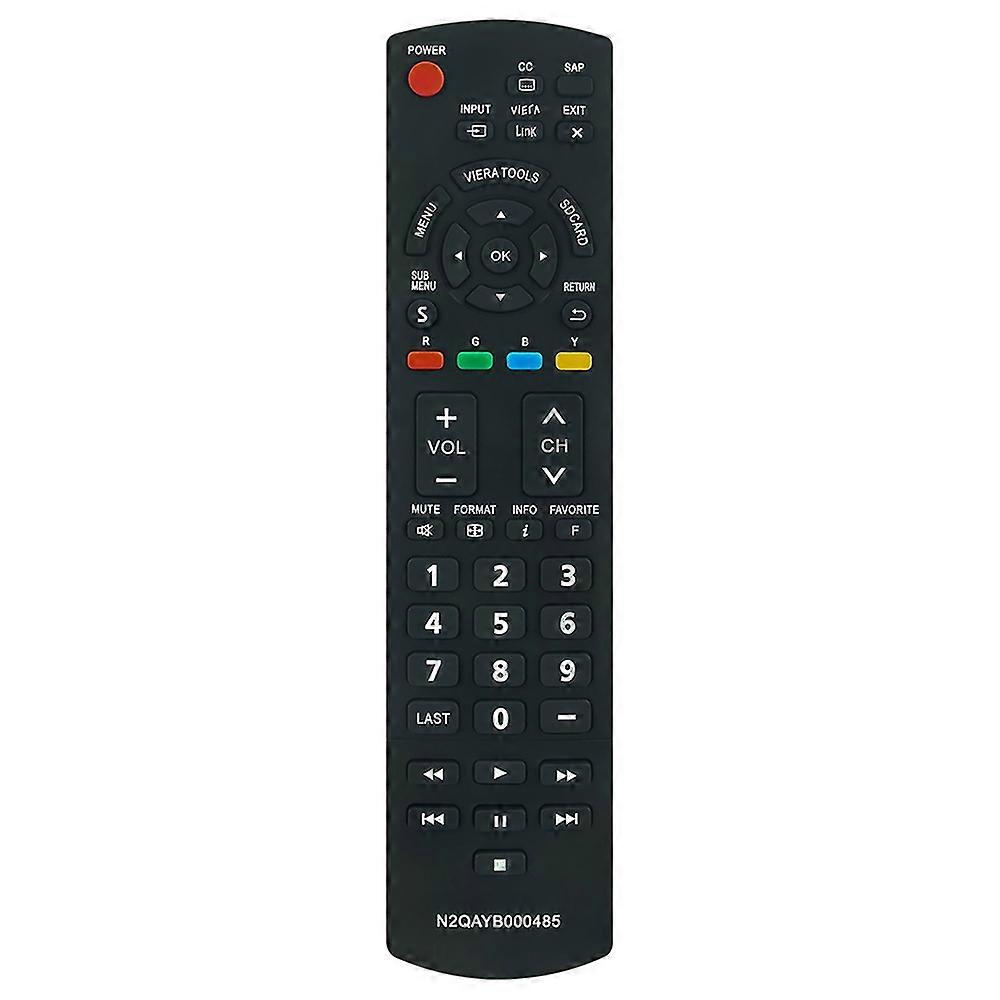 N2QAYB000485 TV Controller for Panasonic Television Replacement Intelligent Remote Control