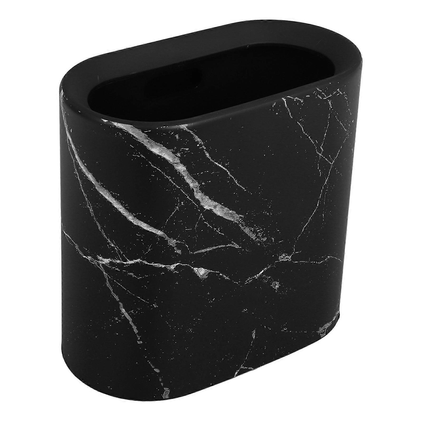 Trash Can For Bathroom Compact Design Home Rubbish Bin Space-saving 1Pack