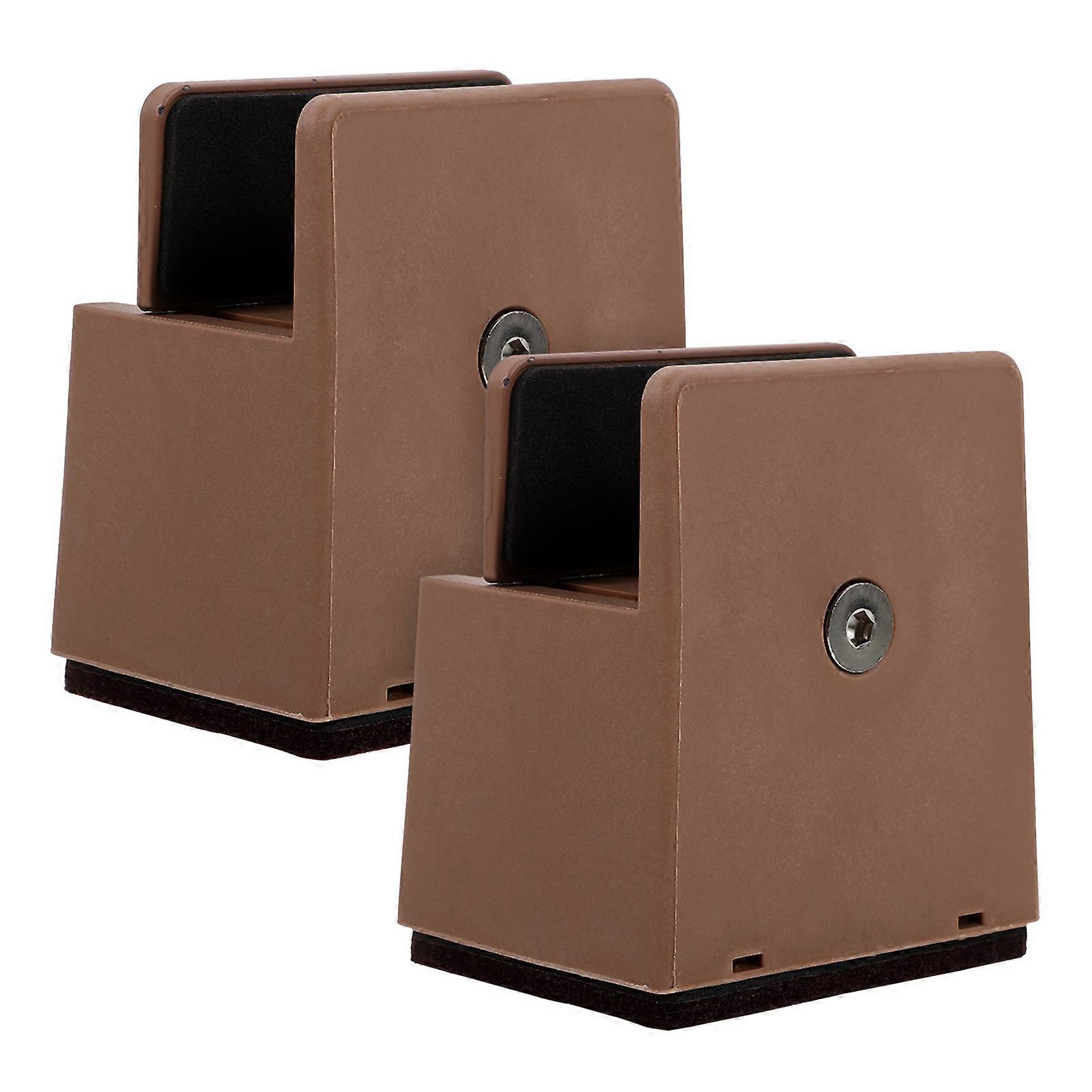 Couch Lifters For Height Desk Feet Risers Noise Reduction Moisture Resistance Adults 2Pcs