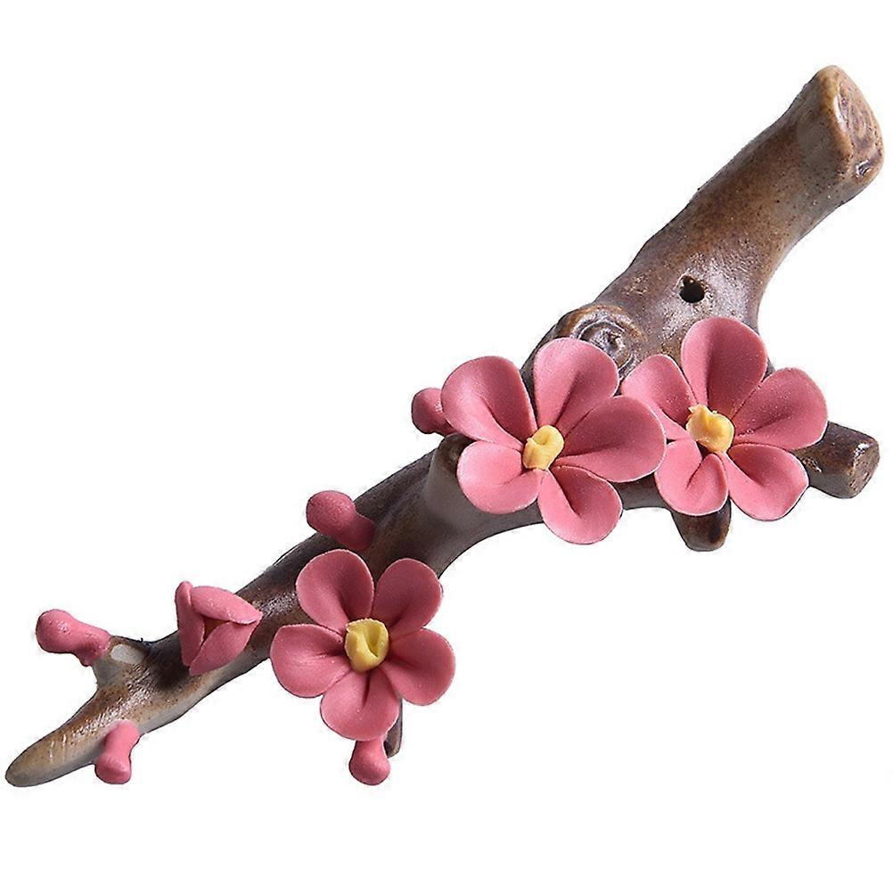 Unique Flower Coil Burner Incense Stick Holder Office Ornament 1Set