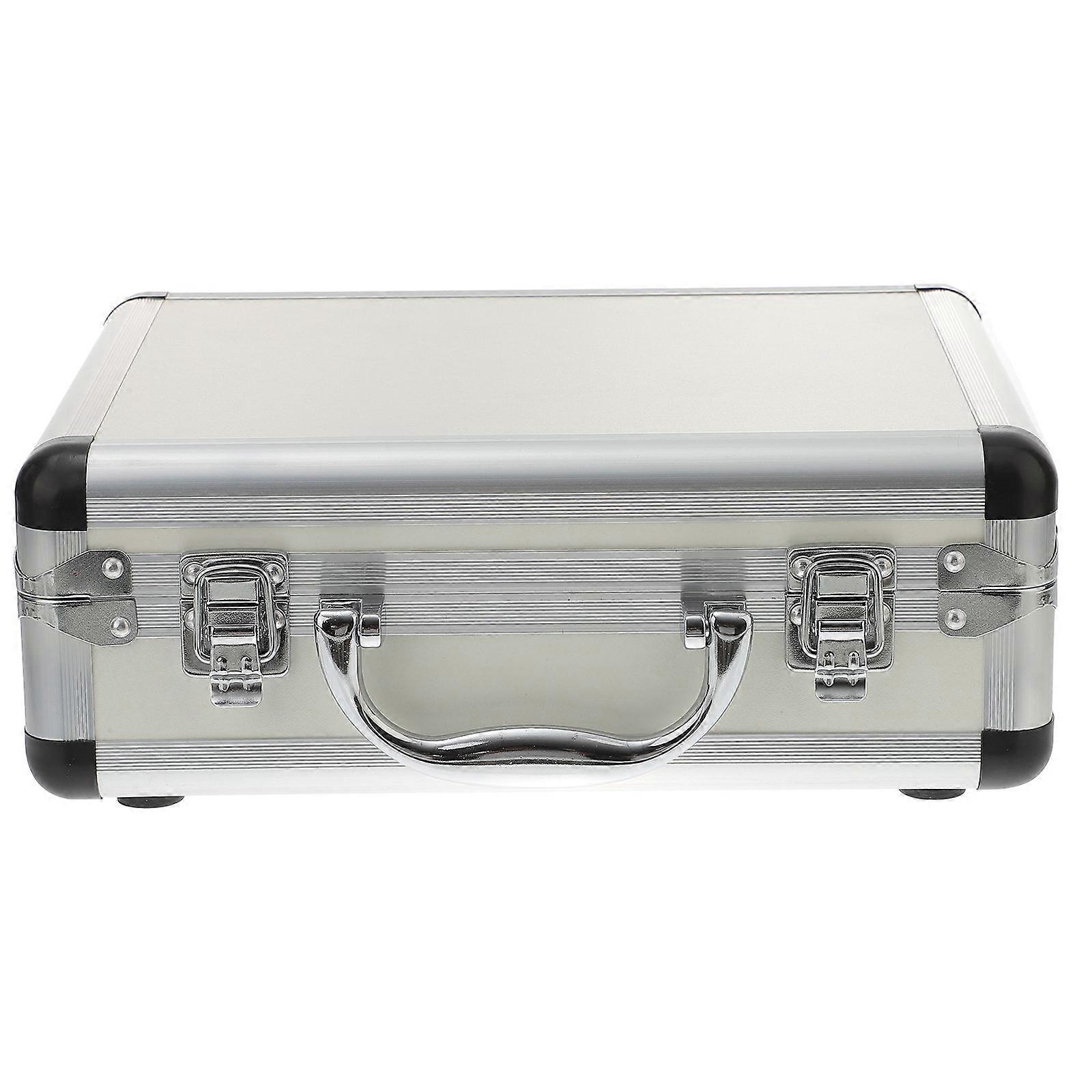 Tool Storage Box Lockable Storage Case Tool Organization 28X22X10CM 1Pcs