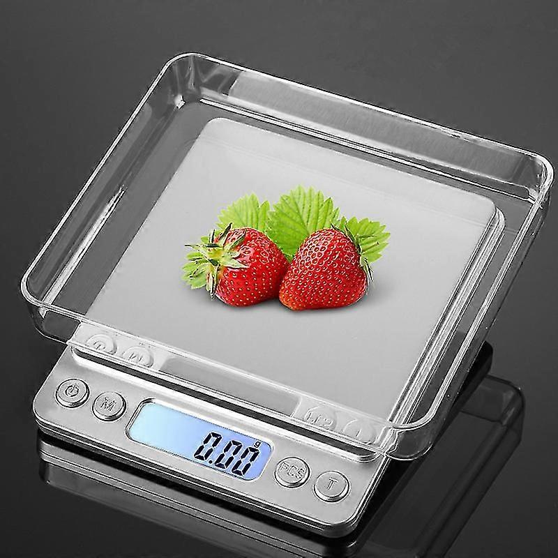 500g/0.01g Precision Scale, Kitchen Scale/pocket Scale/jewelry Scales, High Precision Electronic Scale, Backlit Lcd Display, Tare & Pcs Function, With