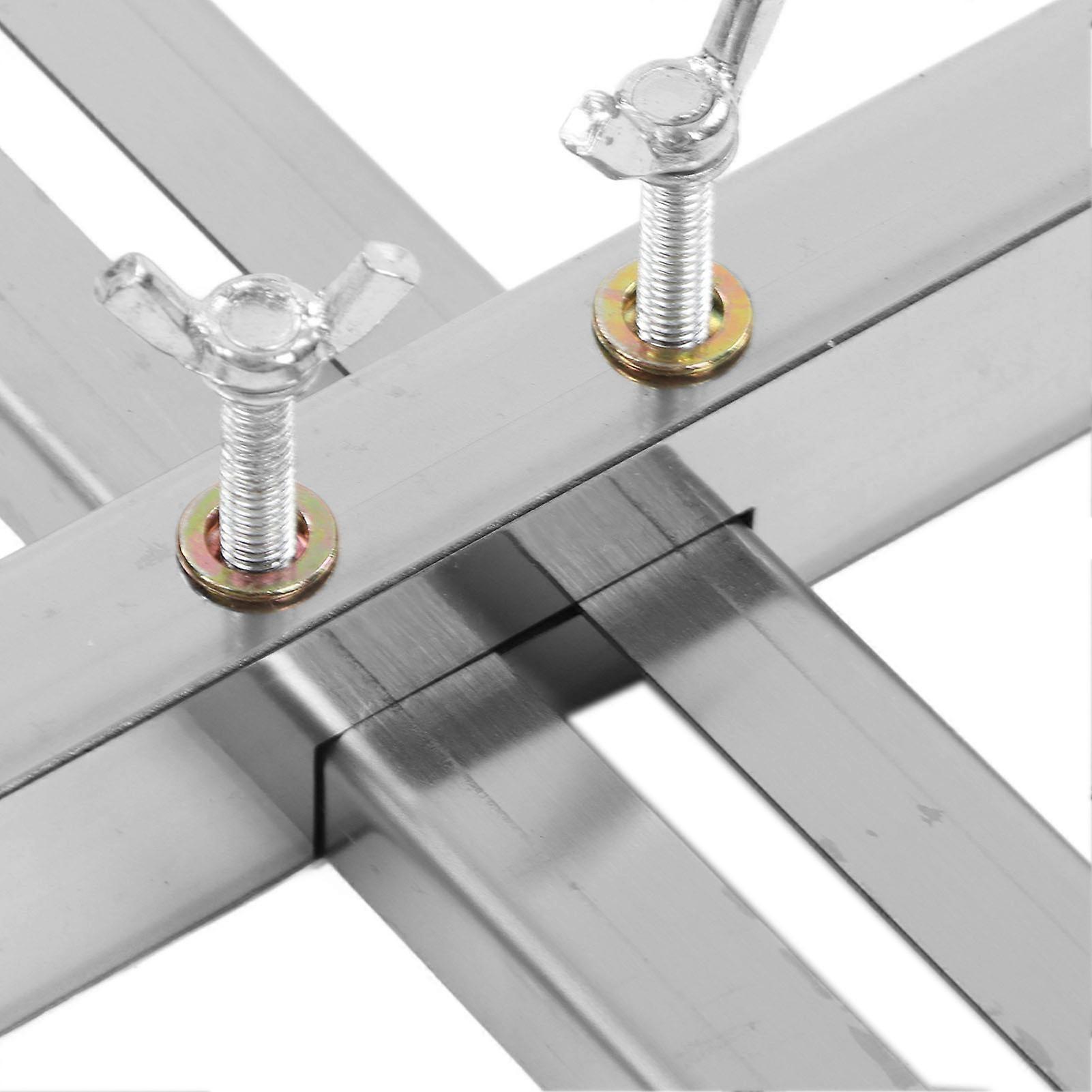 Woodworking Circle Cutting Jig Alloy Steel Easy to Use Circle Cutting Guide Silver