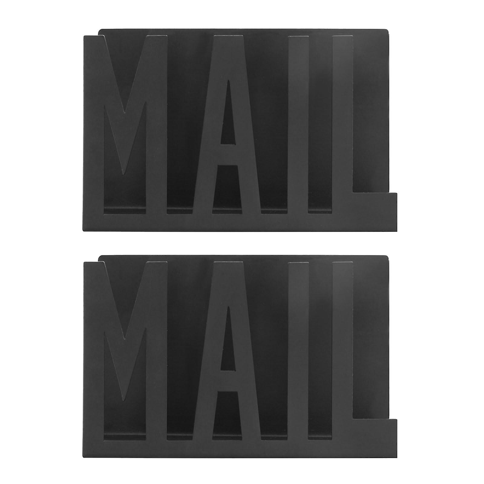 Letter holder made of metal, iron, desk letter sorter, efficient envelope holder, home, office, work surface, document management rack Ref: 2273