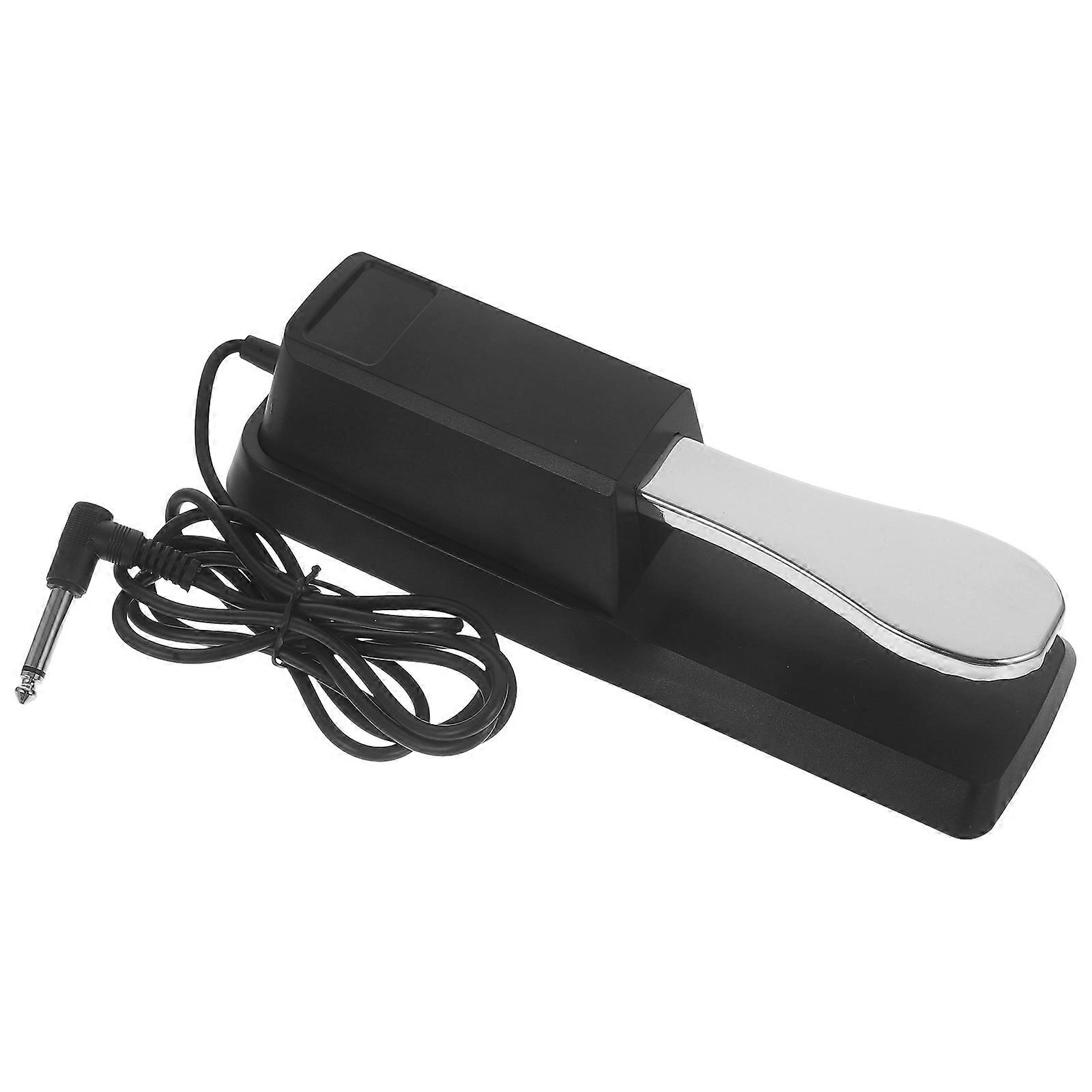 Portable Sustain Pedal for Electronic Keyboards – Stable Base Piano Accessory for Musicians and Enthusiasts