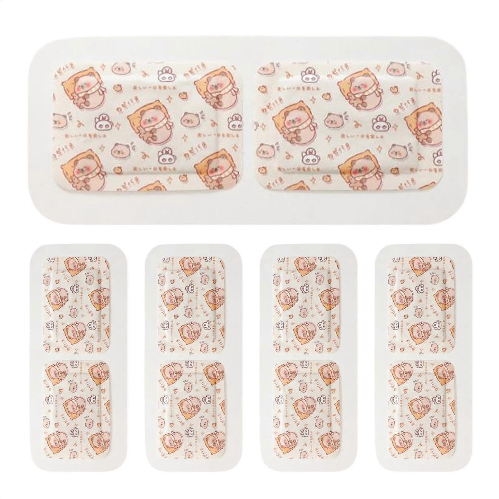 Heated Hand Plasters Portable Warm Plasters Cartoon Animal Pattern Palm Warming Patch Steam Hand Warmer Water Pig