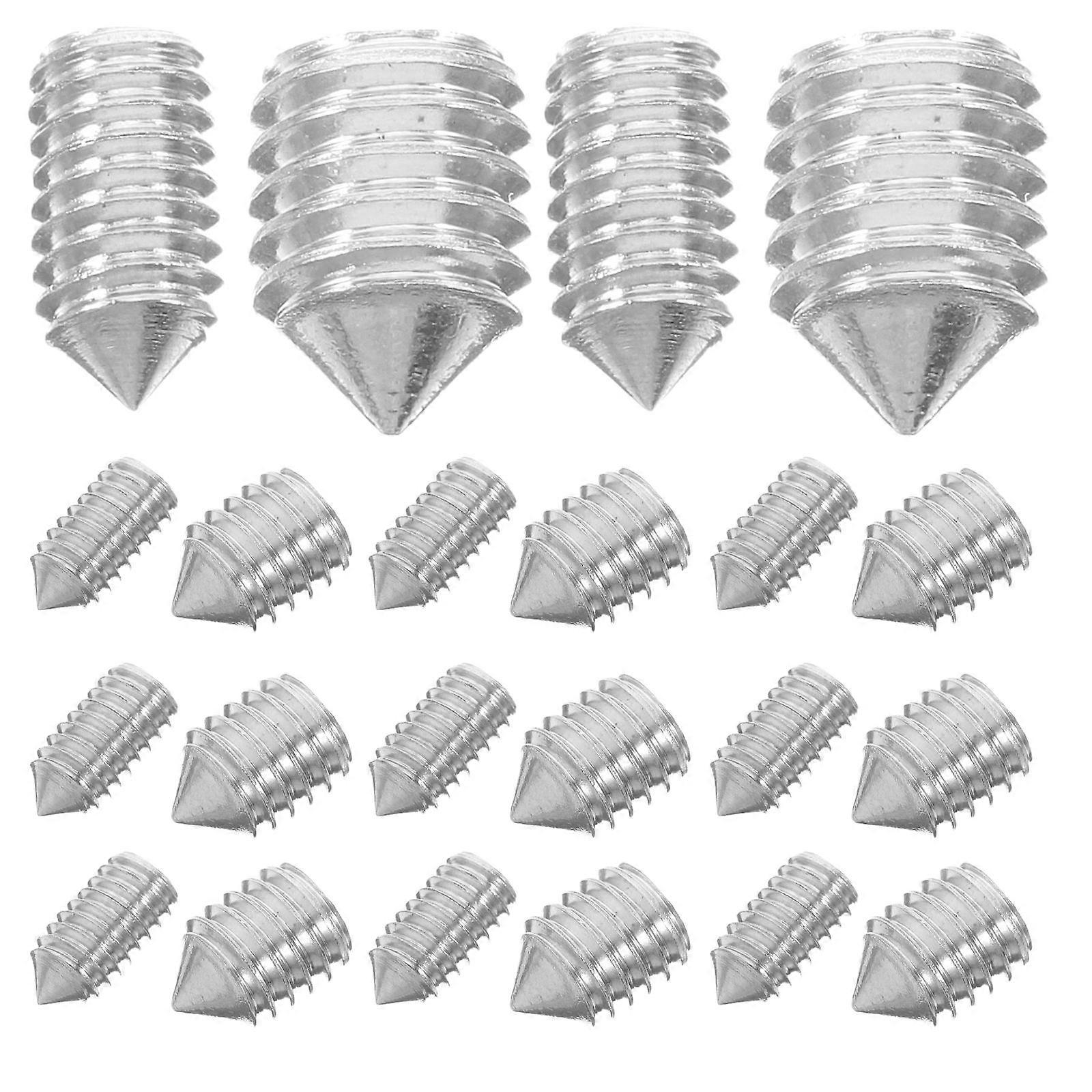 Faucet Installation Tool Towel Rack Mounting Screws Versatile Application Bathroom Accessories Silver 0.70X0.60X0.60cm Space Optimization 20Pcs
