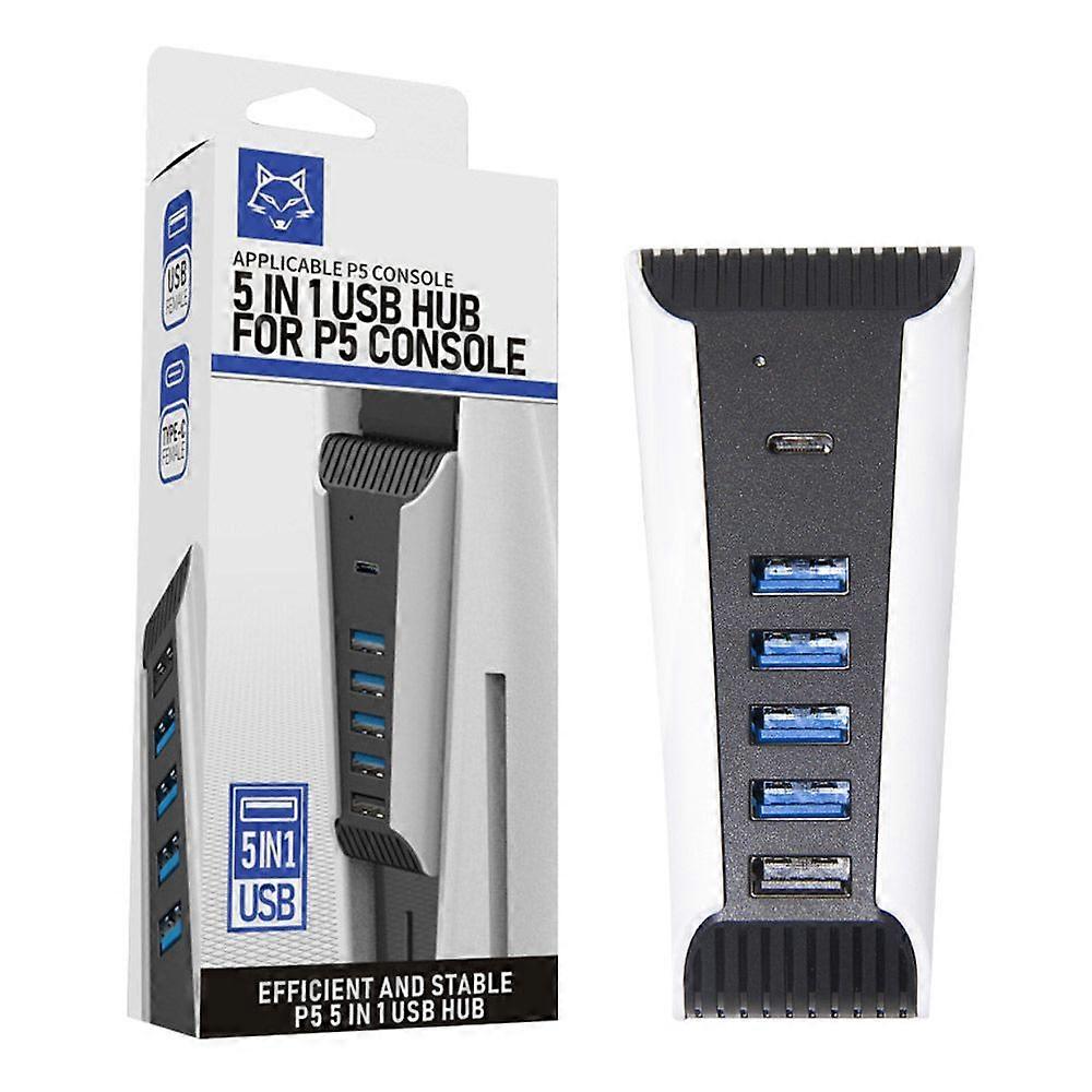 Game Console Extender Charger USB Hub for PS5