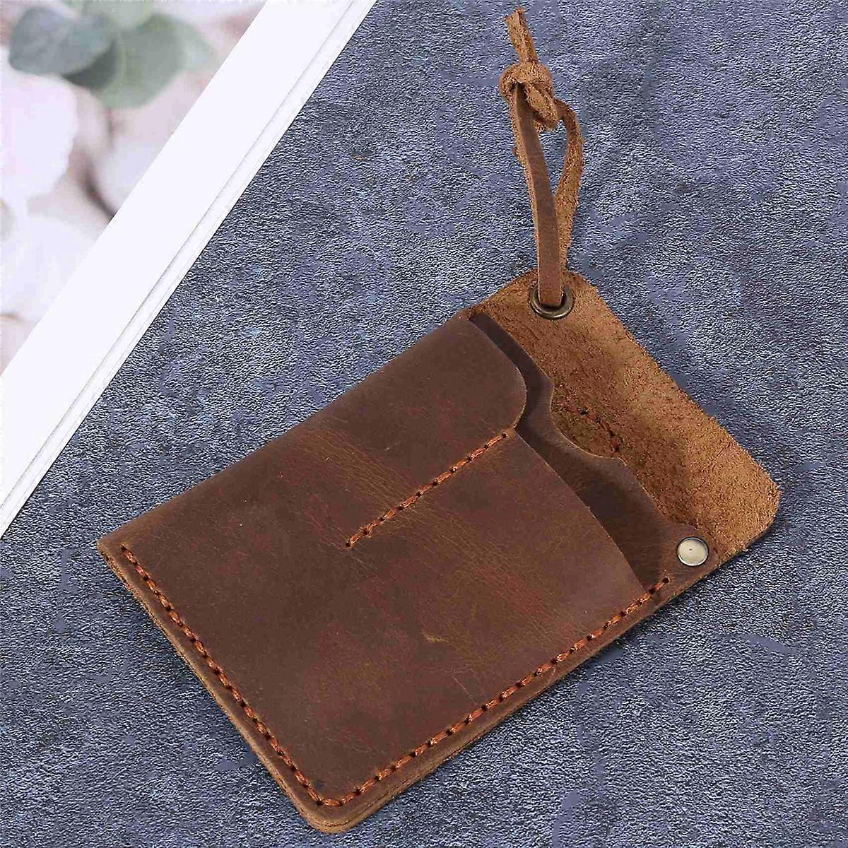 Handmade EDC Organizer Leather Sheath/ Organizer Slip Pouch Case