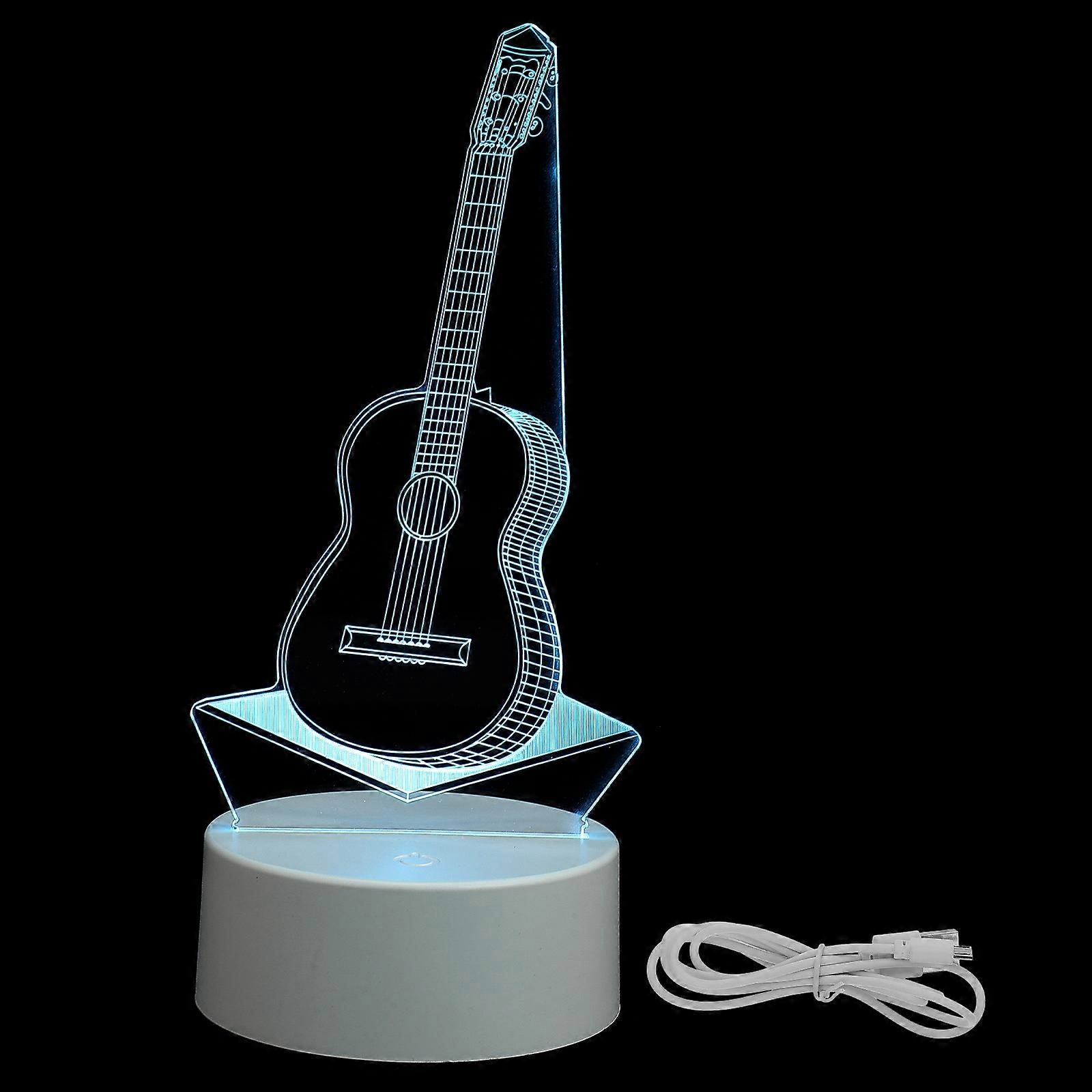 Led Learning Desk Lamp Led Learning Desk Lamp Bedroom Bedside Table Decorative Light 20X11CM 3D Shape 1 Set