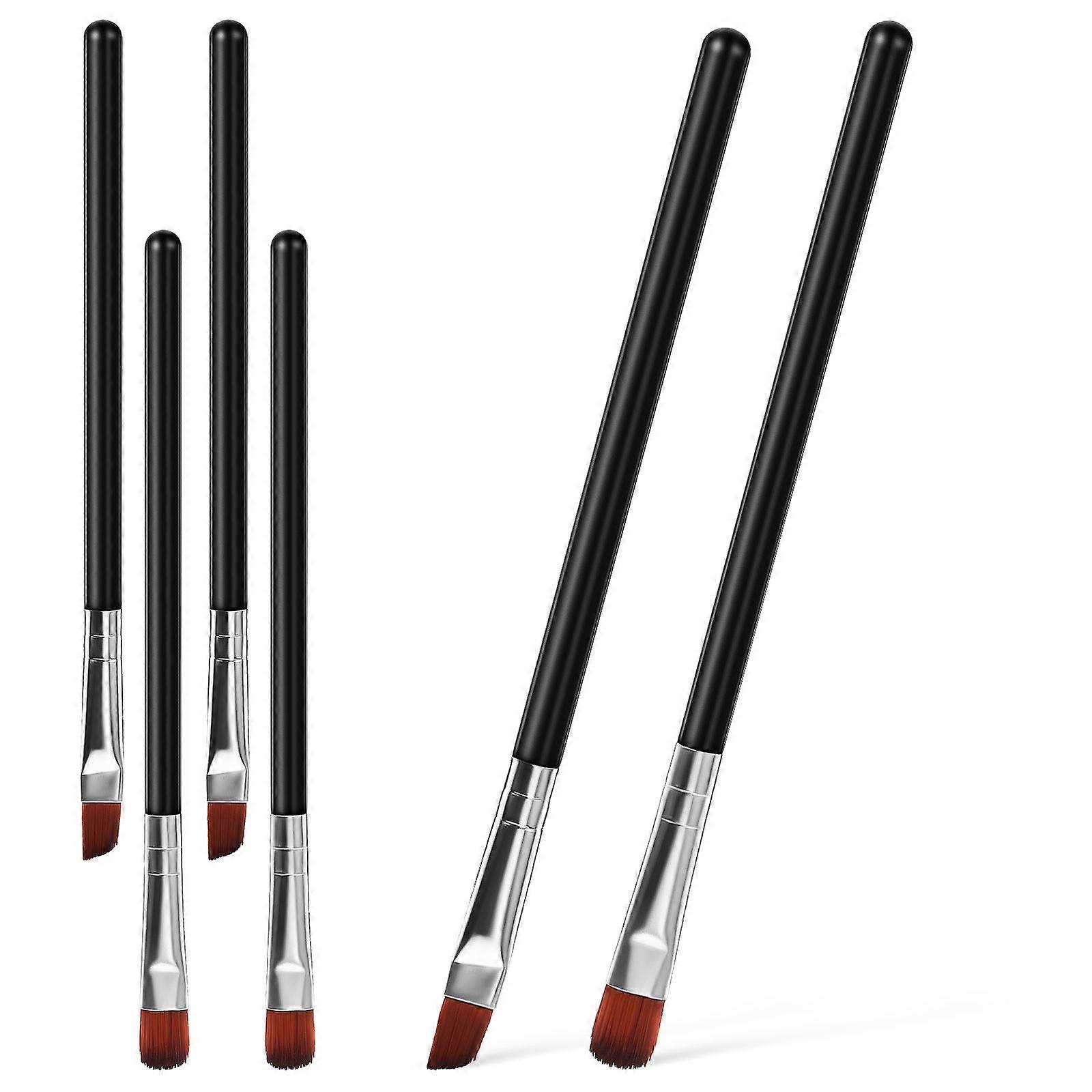 Brow Brushes For Eyebrows Professional Eyebrow Multifunctional Makeup Blending Eyeshadow Drawing Eyebrows Multi 6Pcs