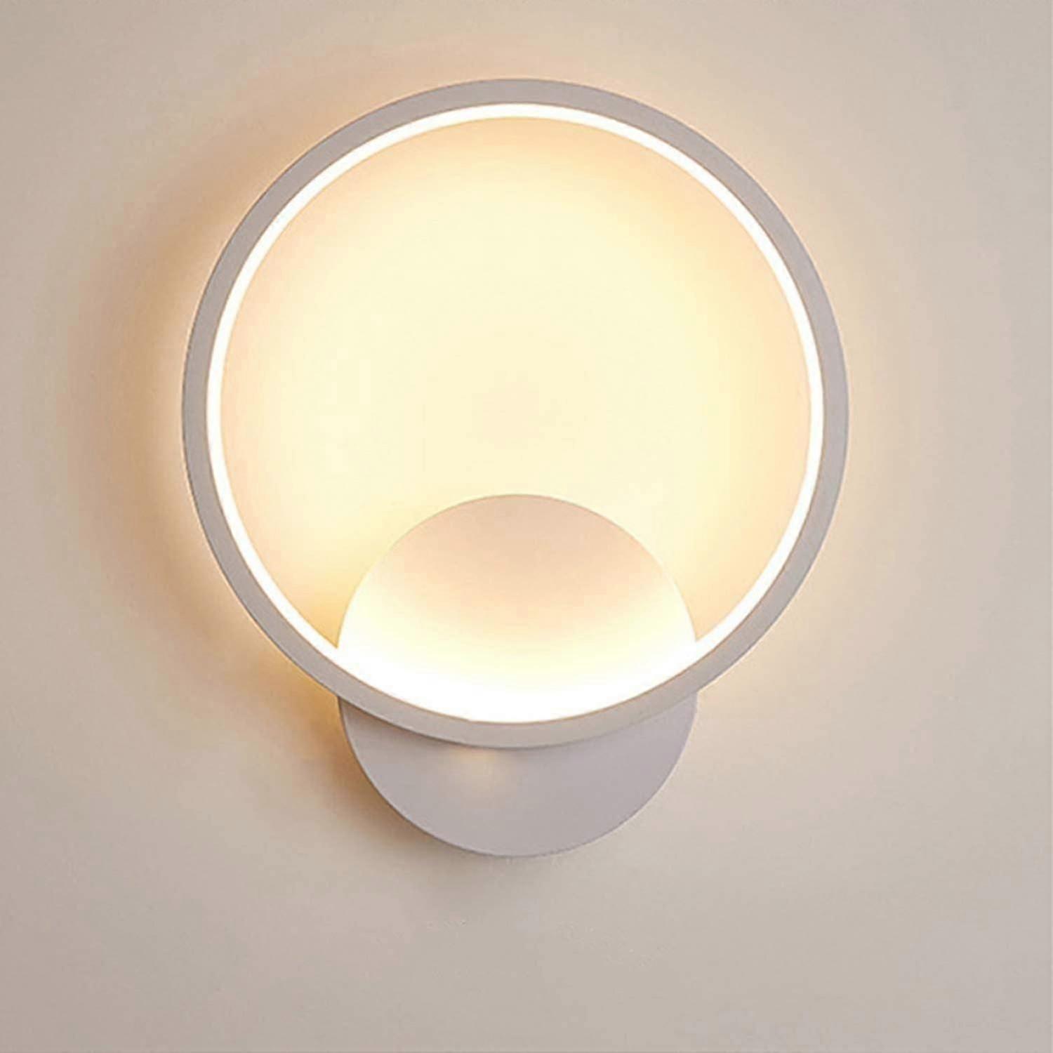 2025 Latest Model Indoor wall light LED 13w round wall light warm white light
