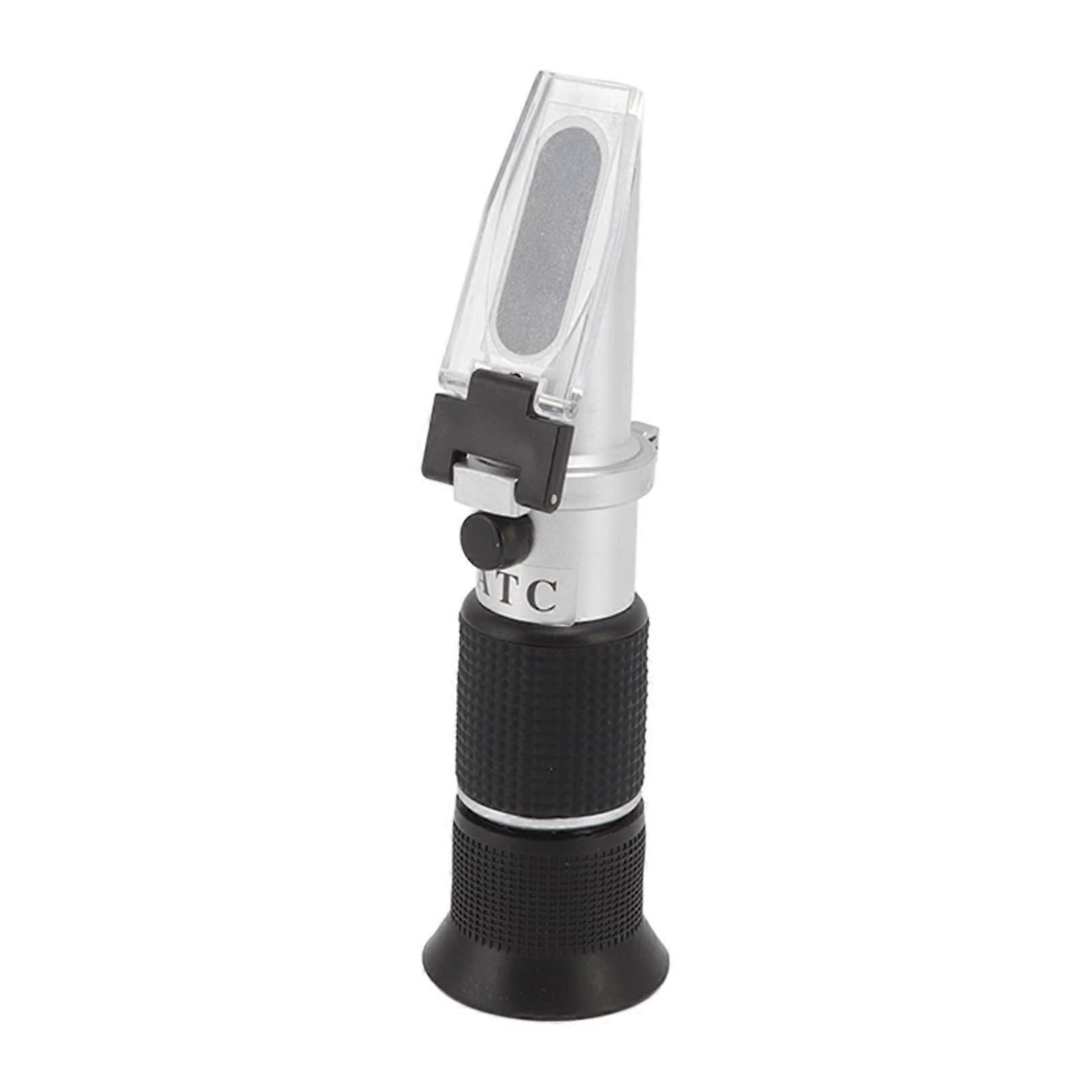 Brix Meter Refractometer For Measuring Sugar Content in Fruits and Sugary Drinks Portable Handheld Device Brix Range 080%