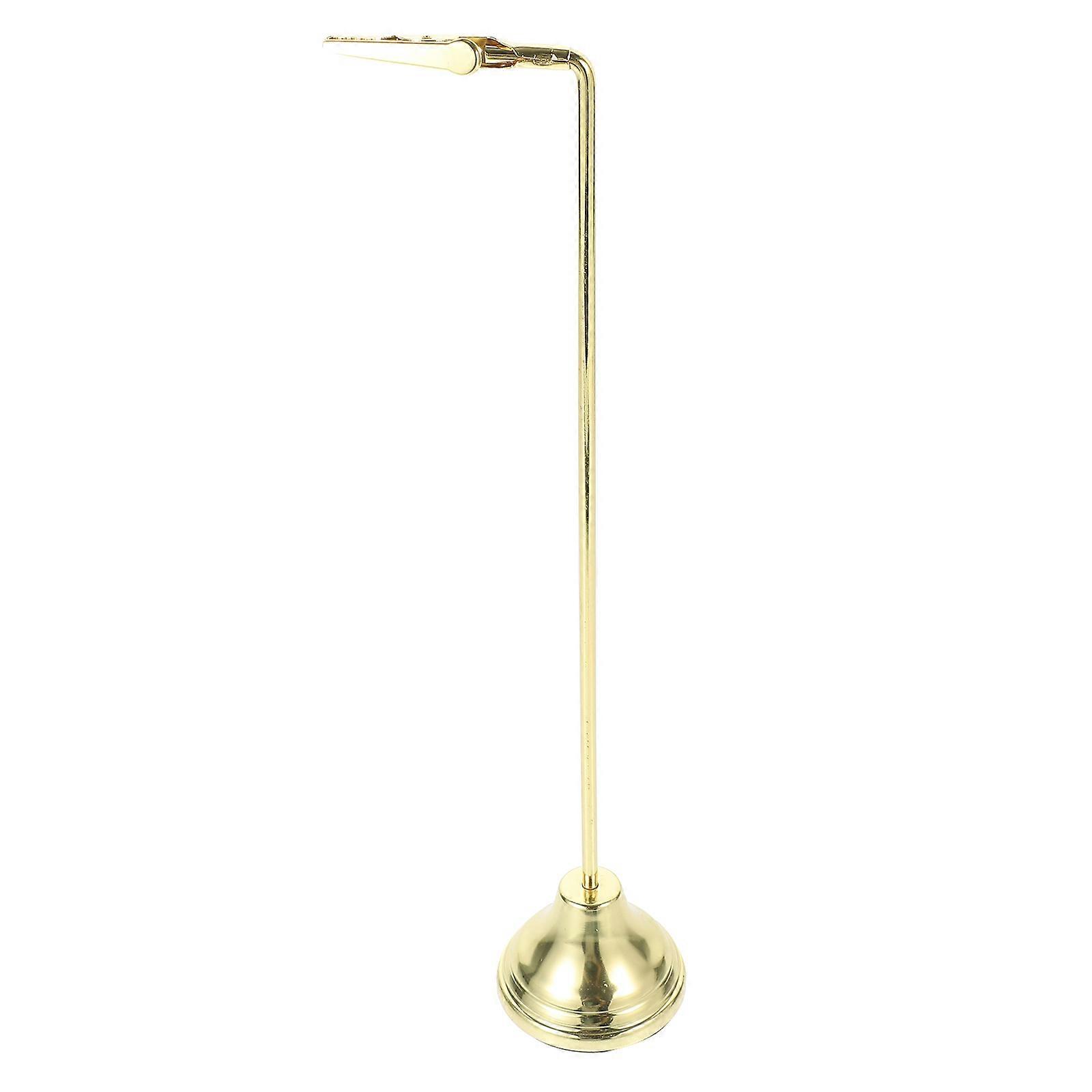 Scent Sticks Holder Stainless Steel Incense Holder with Memo Clip for Desktop Users 27.50X5.60X5.20cm 1Pcs