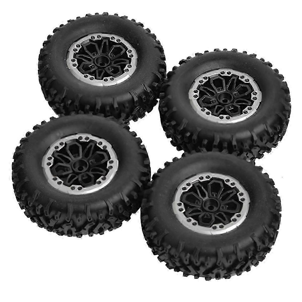 4pcs Reifenrad für MN D90 91 96 99 99S B14 B24 C14 C24 C34 C44 LDRC LD1297 LD1299 RC Auto Upgrade Teile Zubehör Hwy