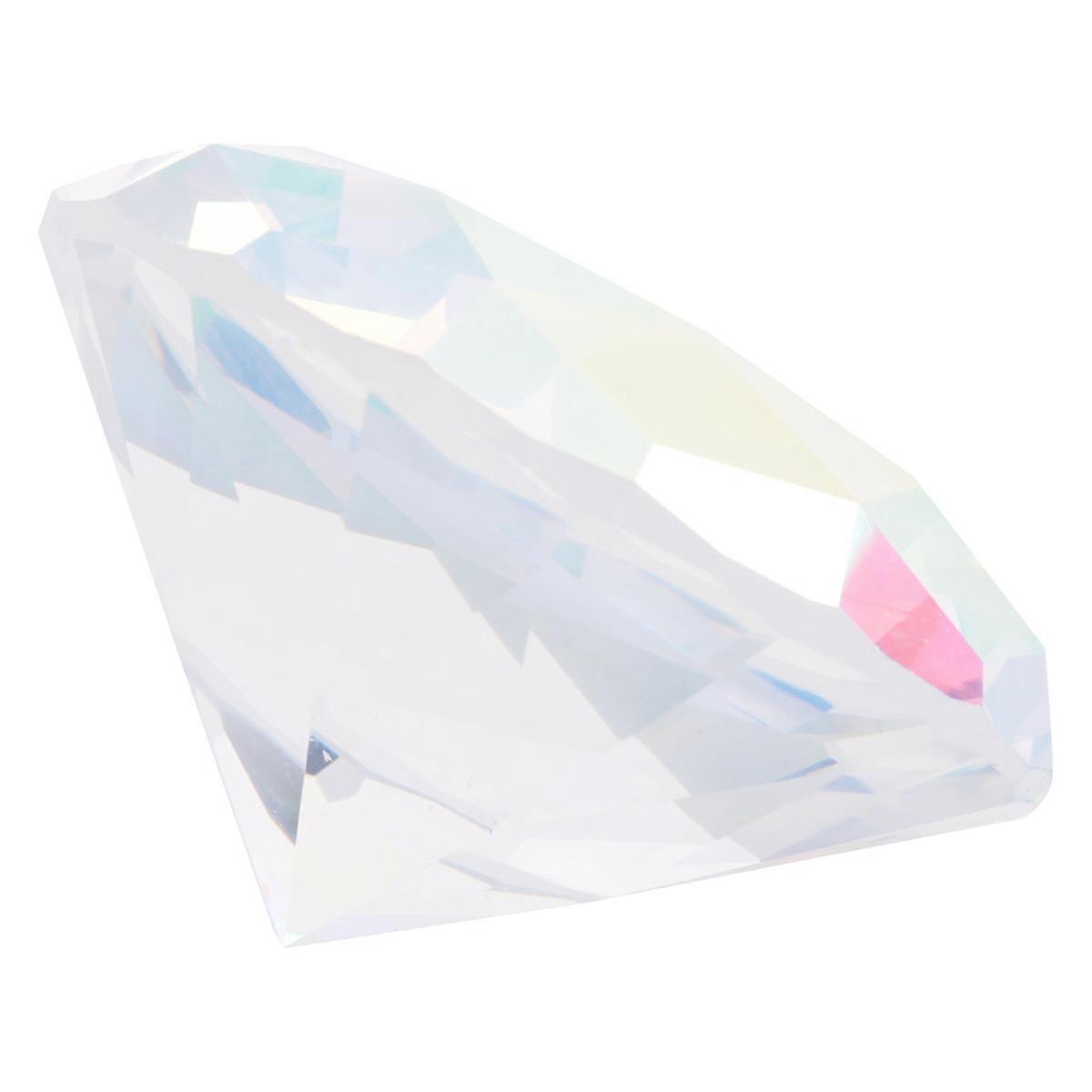 60mm Crystal Diamond Paperweight Decorative B