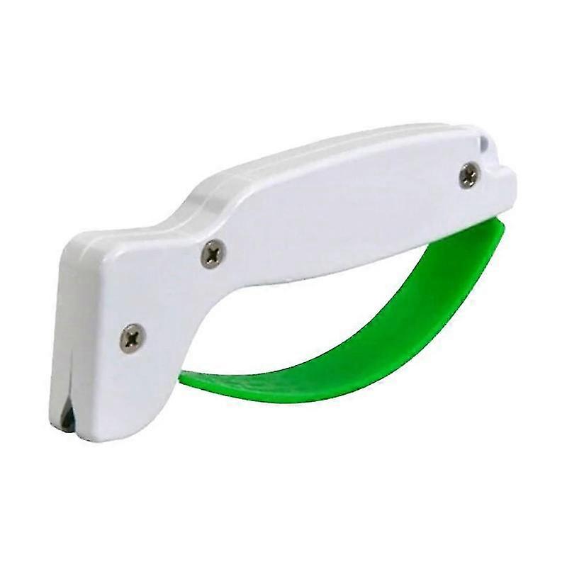 Diamond-Honed Tungsten Carbide Sharpener for Quickly Sharpening and Restoring Serrated Blades and Cutting Tools