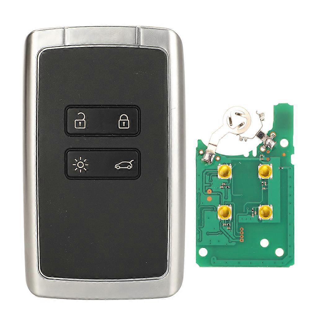 4 Buttons 4A Chip for Renault Megane IV Espace 5 Scenic IV DUSTER CUPTUR KOLEOS KOLEOS Talisman 433Mhz Car Remote Key~00385
