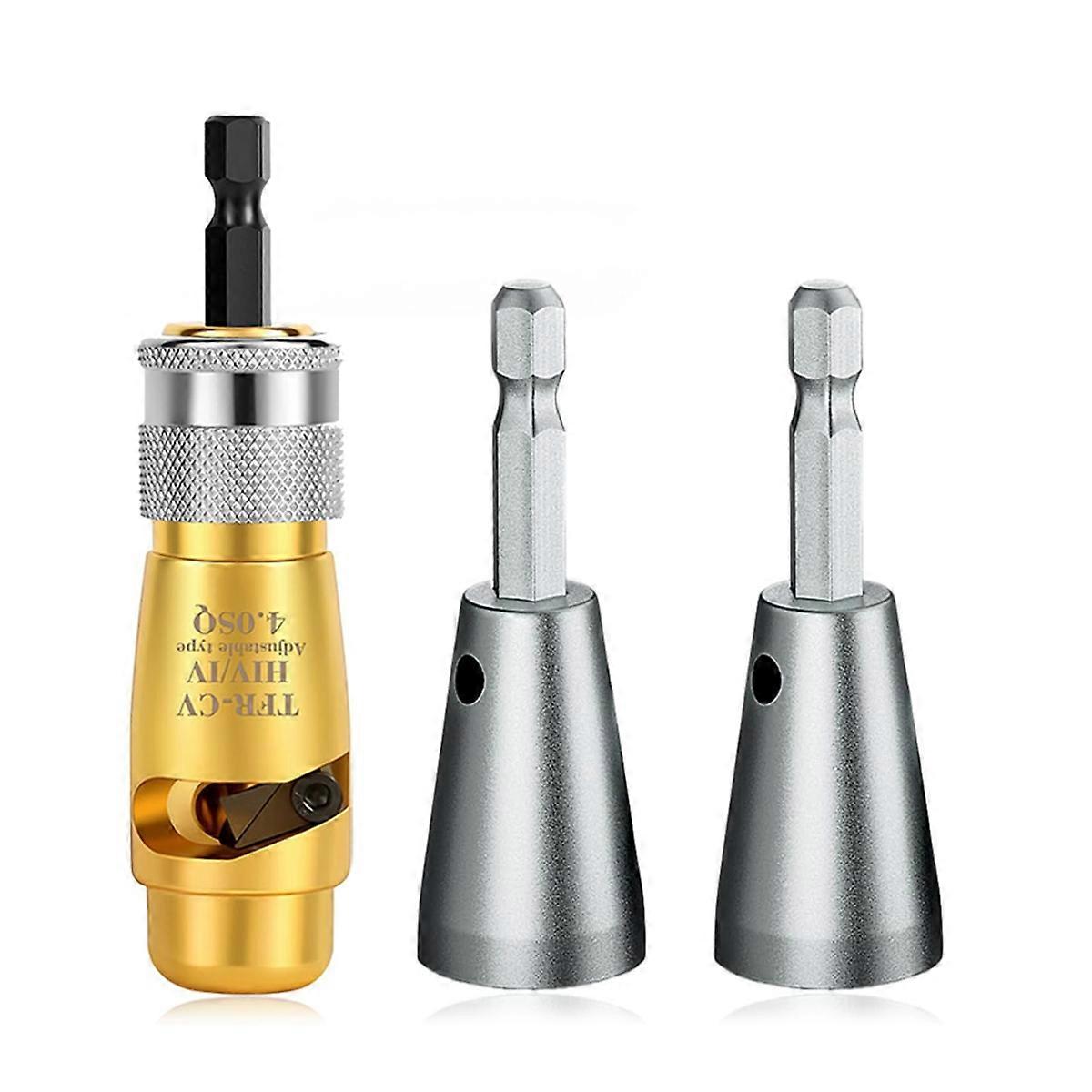 Fast Wire Stripping and Twisting Crimping Tool Drill,Electrical Wire Connector Twister,Wire Stripper Drill Attachment