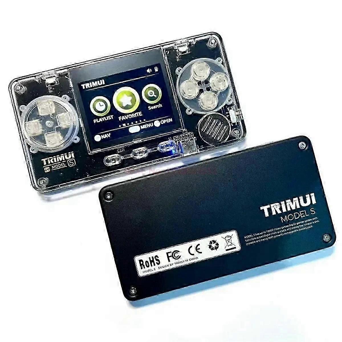 Model S Handheld Game Machine 2 Inch Ips Screen Mini Extremely Compact Nostalgic Handheld Card Mac