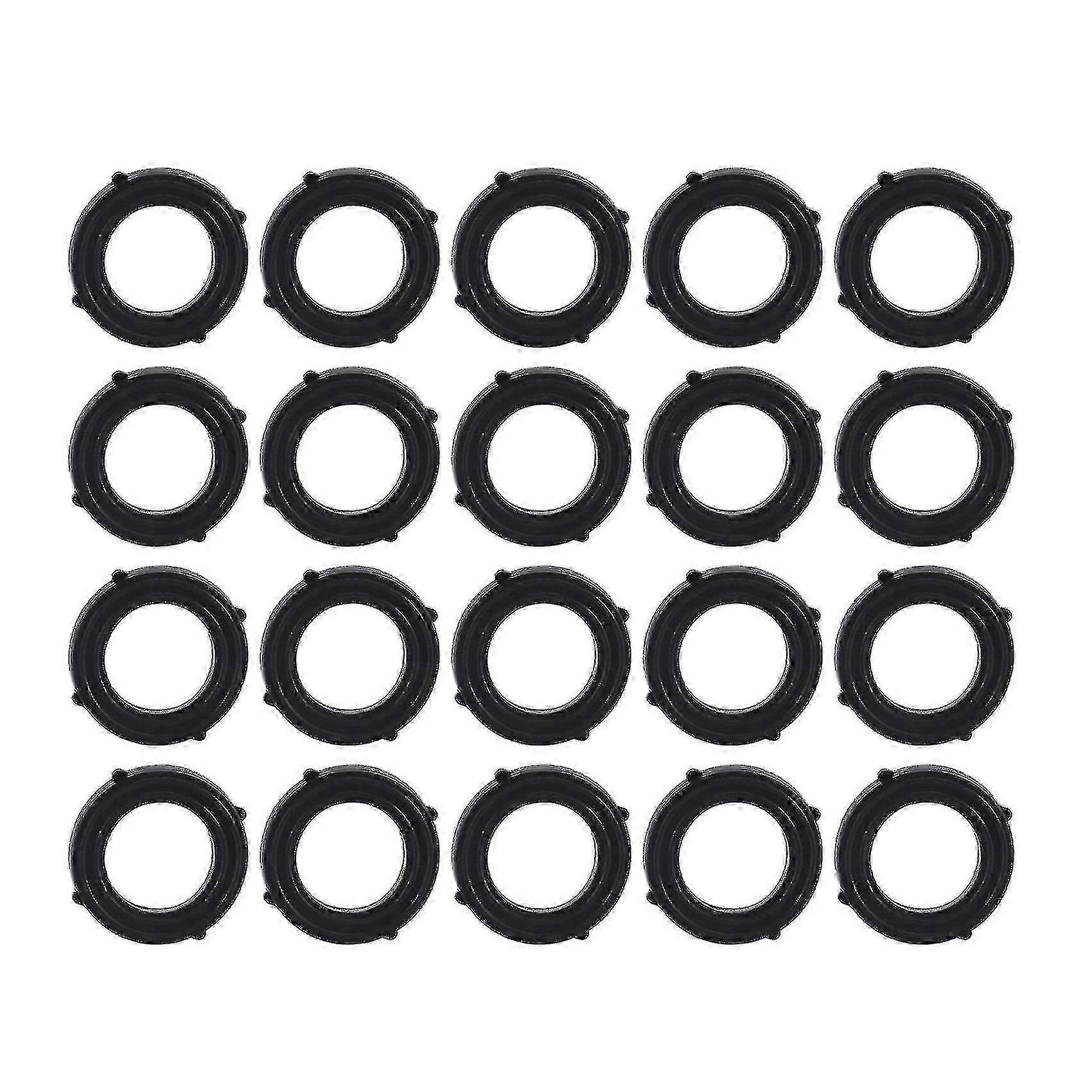 Garden Hose Washer Rubber Washer Seal, Self-Locking (20 pcs)