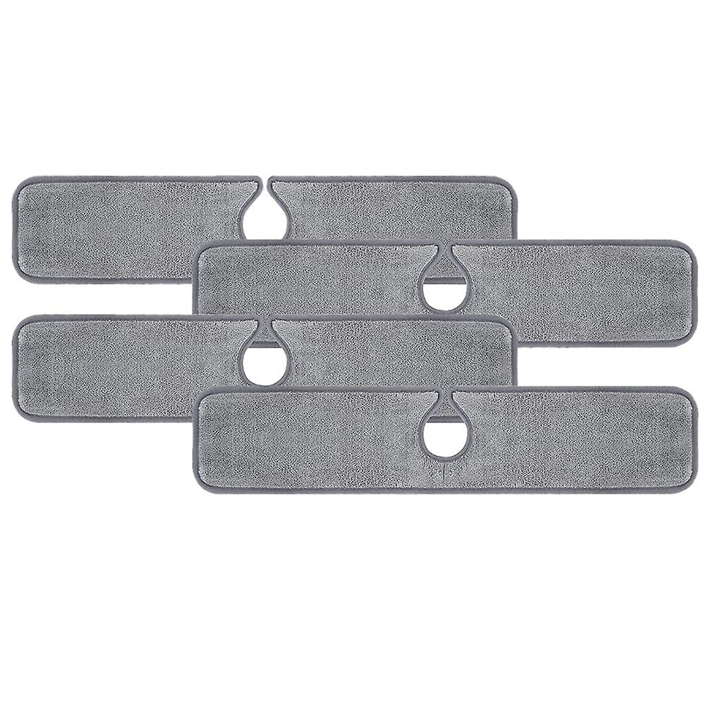 Sink Splash , Faucet Absorbent Mat for Kitchen, Drying Mat Behind Faucet, Drying Pads for Counterto