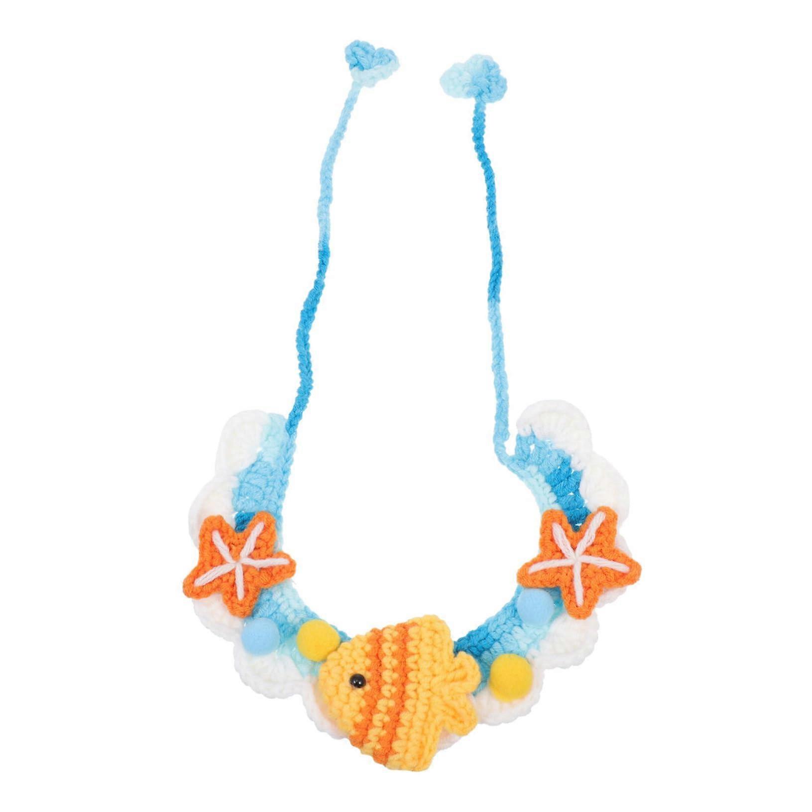 1 Piece Collar Cute Kittens Simple Dog Collars Scratch Nest Cat Hammock For Newborn Kittens Cat Collars With Light ABS Litter Polyester