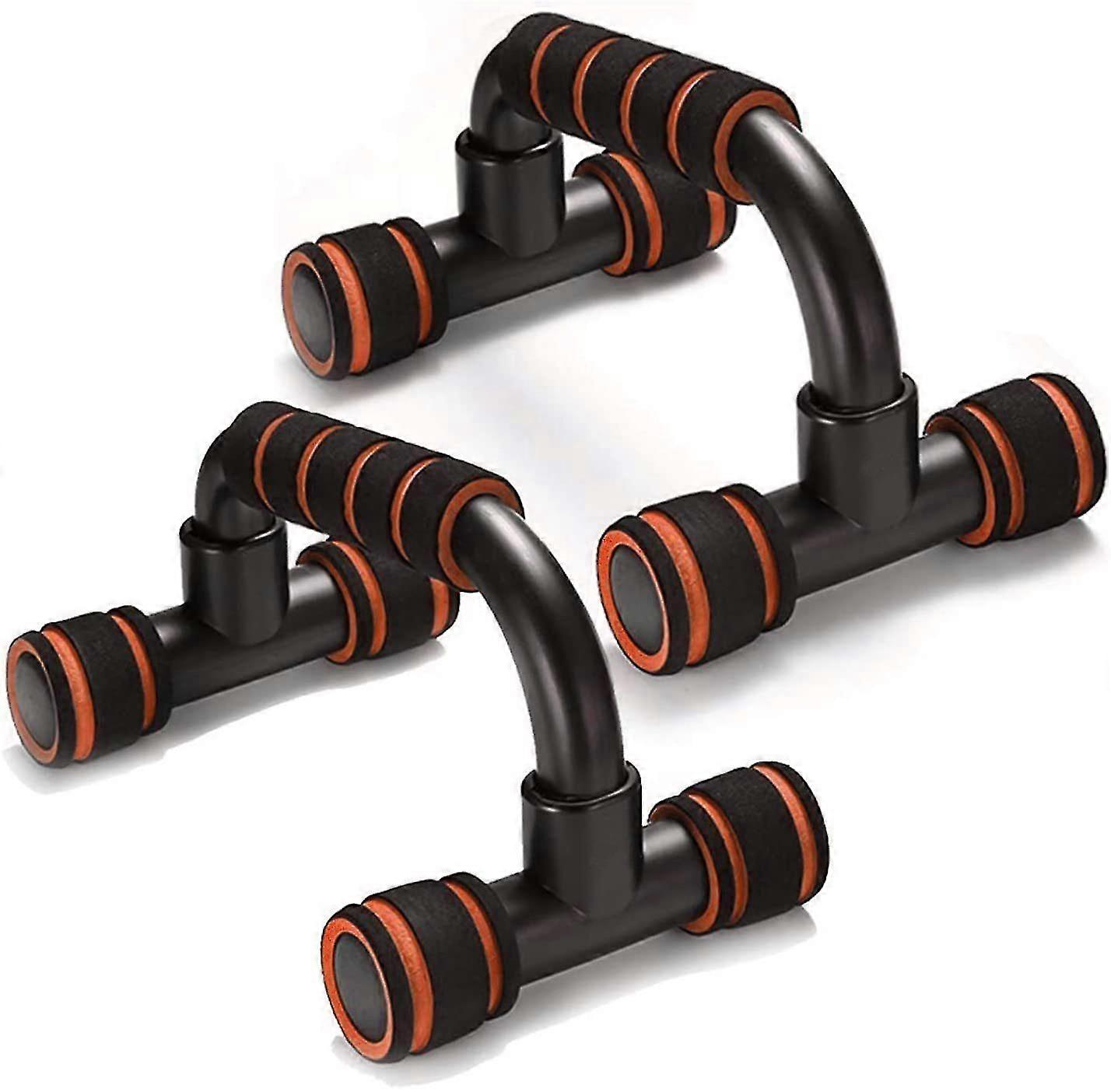 Push-ups, push-up handles, set of 2 push-up handles with non-slip, professional push-up bars for mus