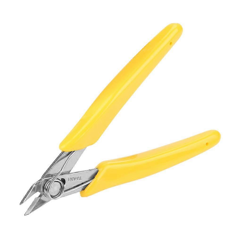 Side cutter, leverage steel wire cutter for plastic cables, ergonomic with comfortable grip, TU, A301.
