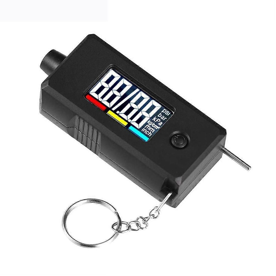 Ψηφιακό μανόμετρο ελαστικών αυτοκινήτου και μετρητής βάθους πέλματος ελαστικών