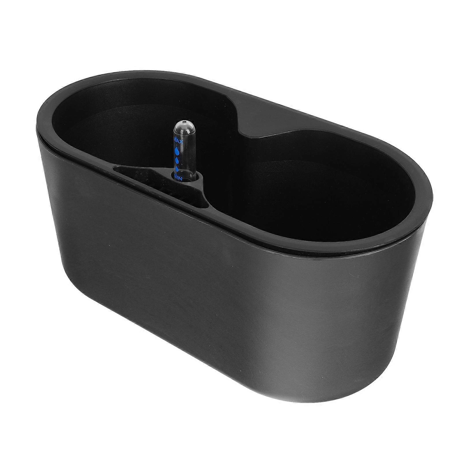 Automatic Self Watering Pot with Water Level Indicator, Convenient Planter for Indoor and Balcony Gardens