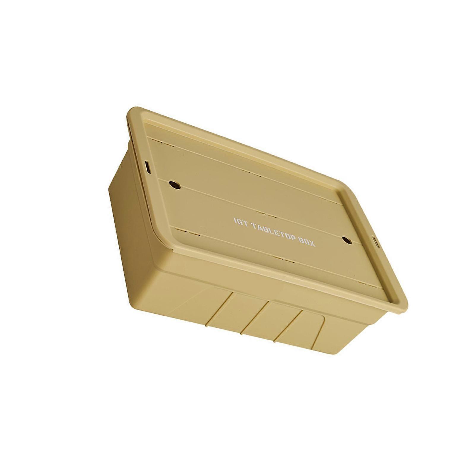 Multifunctional Table Panel Storage Basket Camping IGT Table Teas Tray Hiking Fishing Picnics Storage Box Easy to Use  Khaki