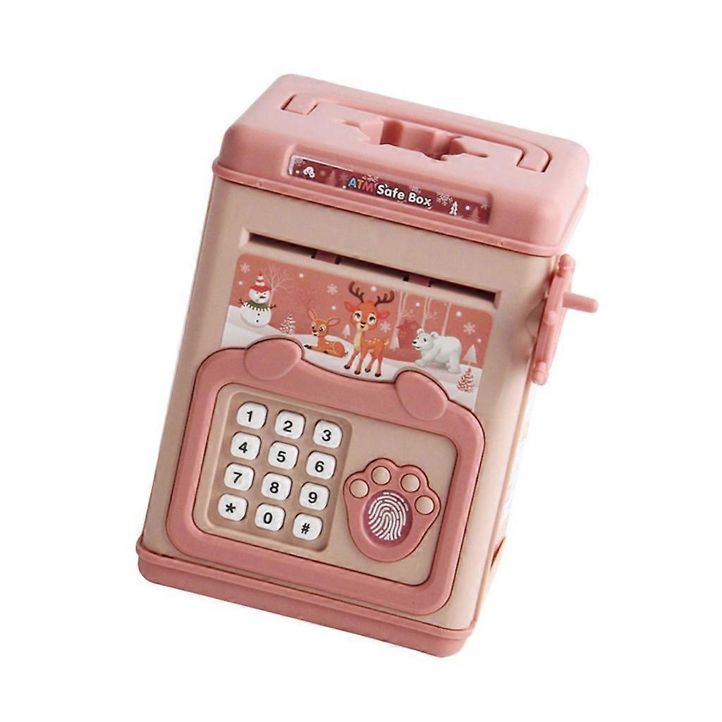 Fingerprint Access Coin Cash Money Box for Easy and Safe Money Management
