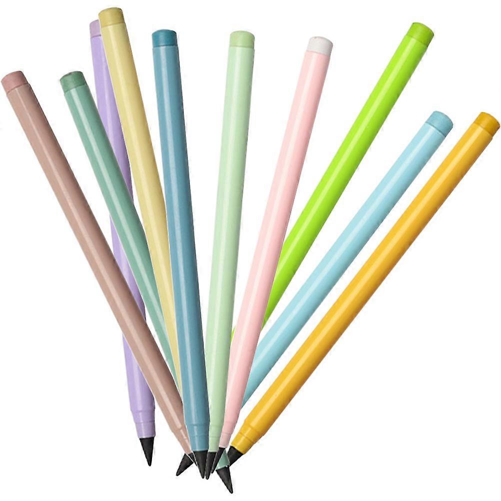 Erasable Inkless Pencils for Students and Kids Ideal for Daily Use Sketching Drawing Assorted Color Lightweight Plastic