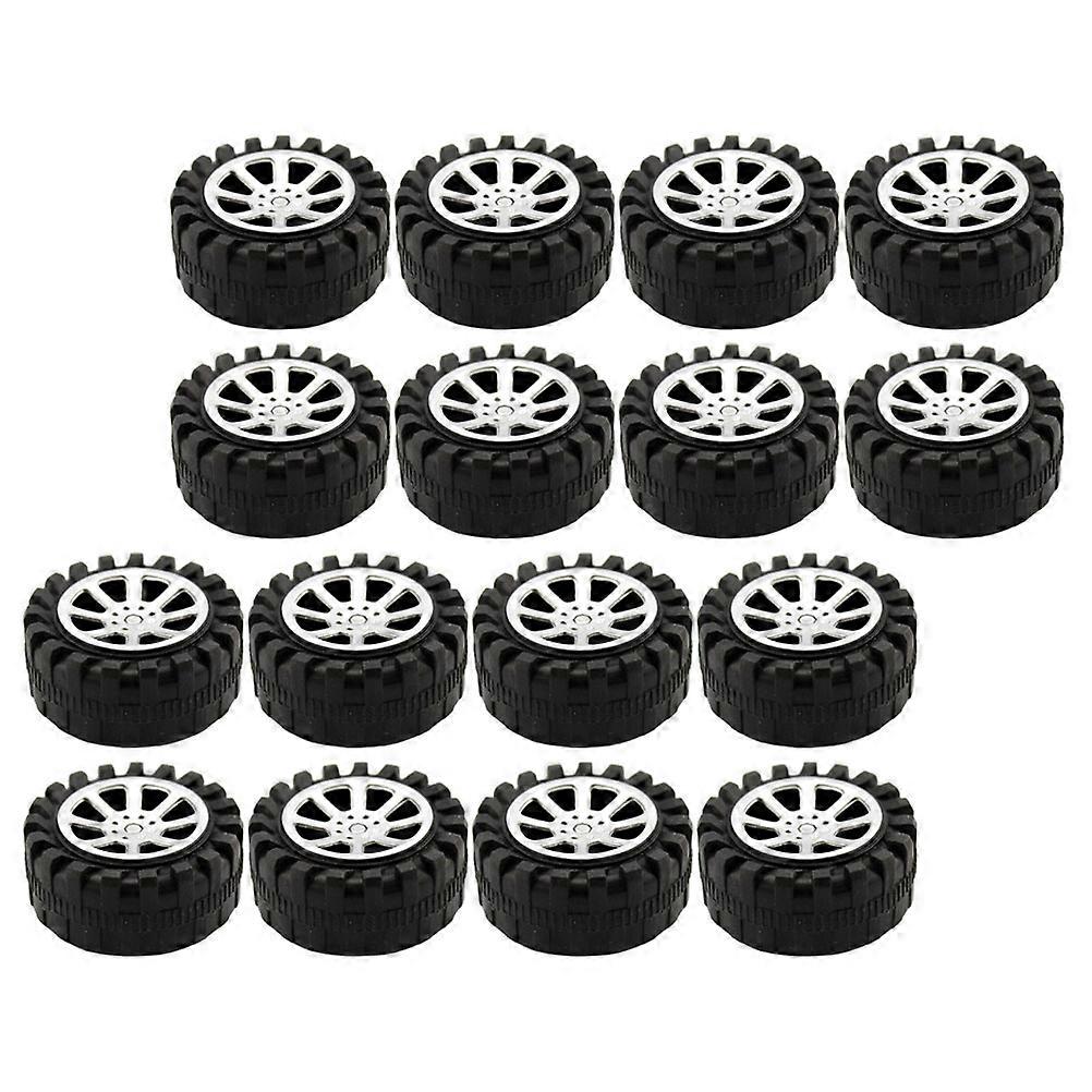 Model Car Replacement Wheels Toy Car Accessories for Children 40Set