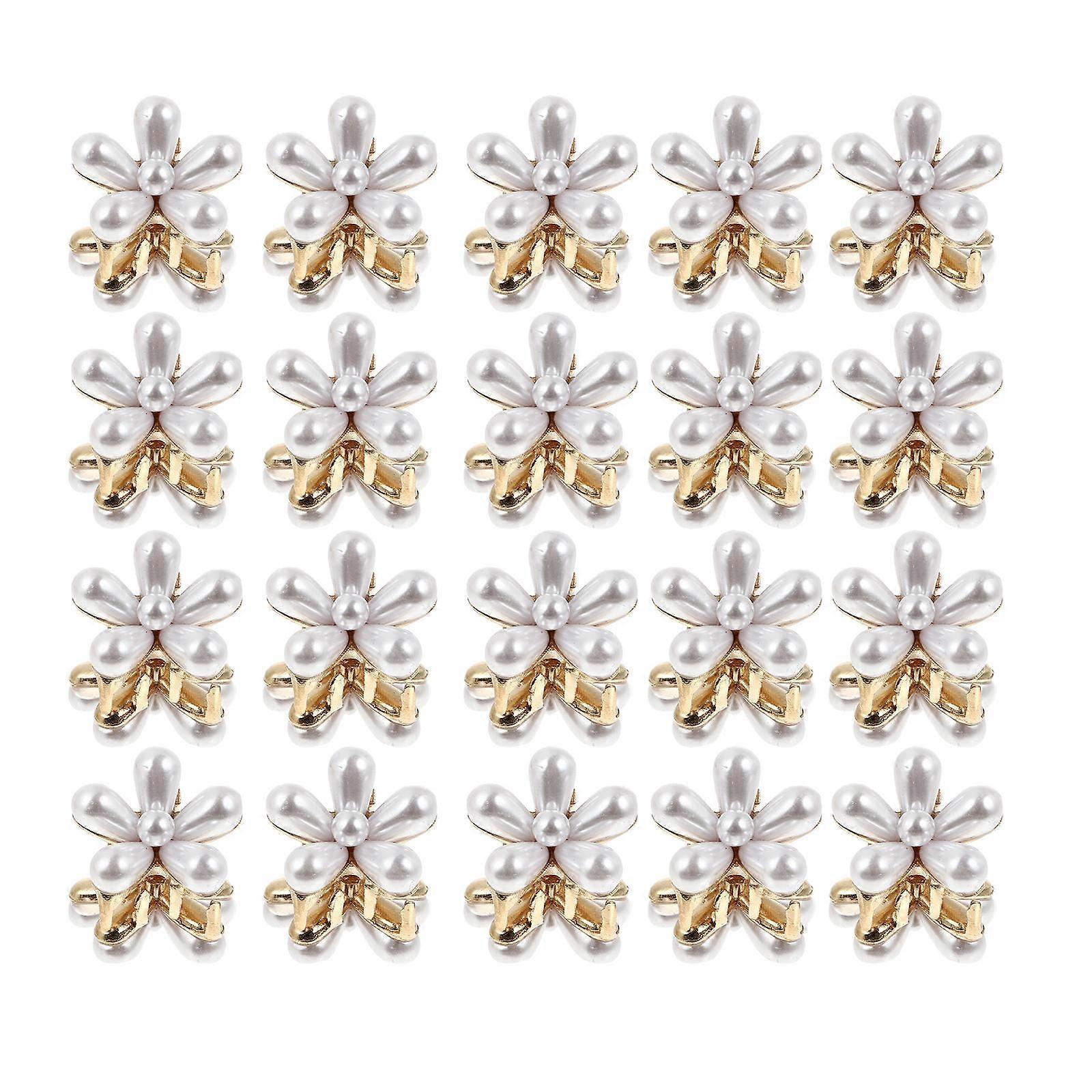 الفرنسية الرجعية مصغرة مخلب الشعر كليب سبائك الزنك المواد التسوق والعمل 20 قطعة