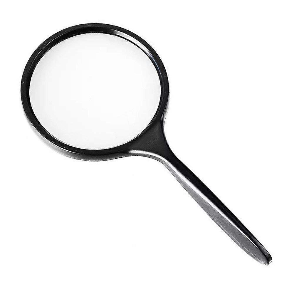 Lupe, 5x handheld magnifier, portable, HD for seniors and kids, inspection of coins rocks maps