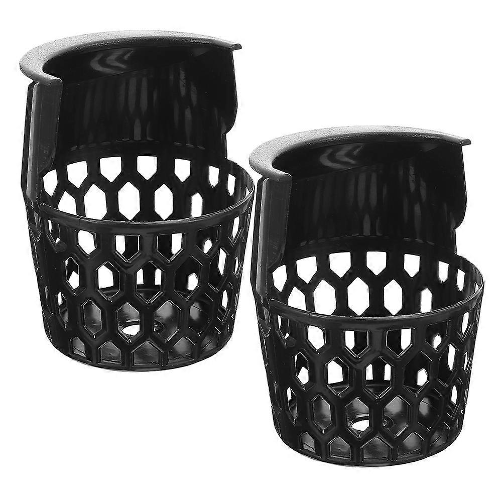 2 Pcs Heavy Duty Plastic Billiard Drop Baskets for Pool Table Replacement – Durable, Easy Install & Easy to Bags for Home Use
