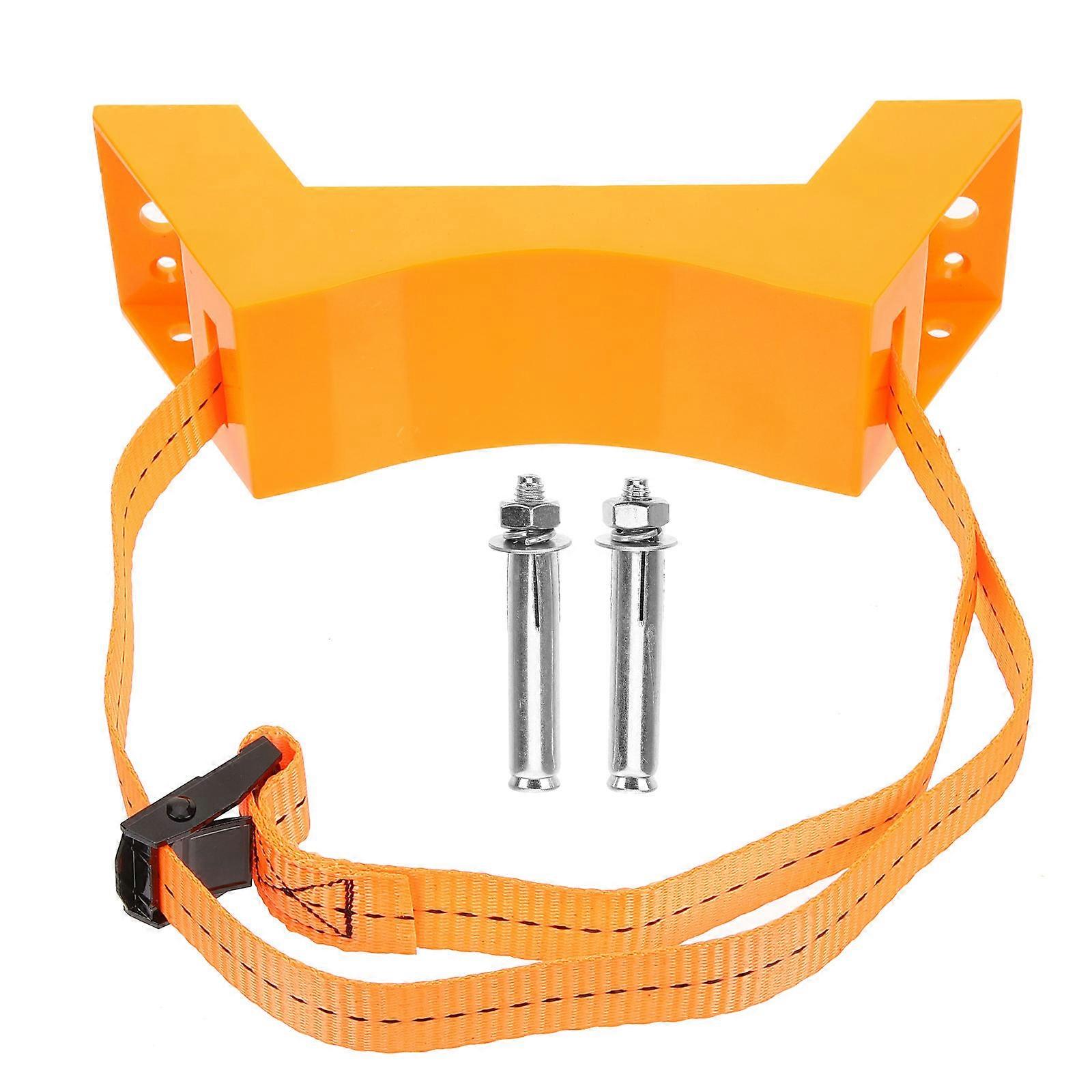 Rack Gas Container Holder Tank Bracket Wall Mountable 23.00X23.00X6.50CM Simple To Operate 1Set