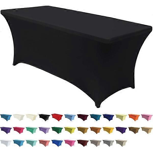 Spandex tablecloths for 4-foot rectangular tables