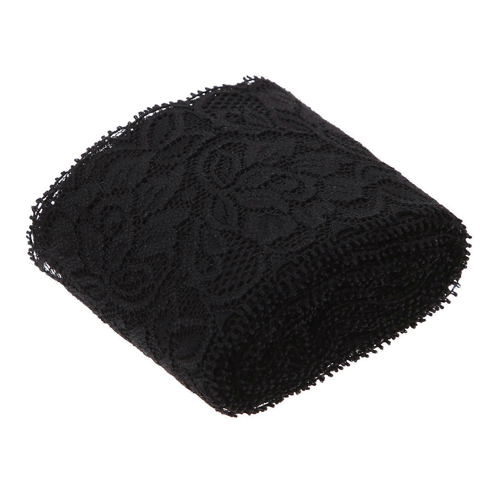 It sounds like you're working on a DIY project involving **lace trim, lace ribbon, or elastic trim** for **embellishments** on **skirts, curtains, or