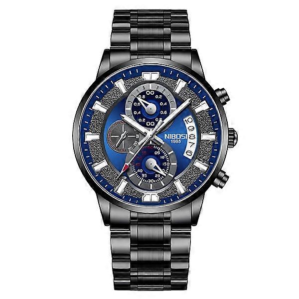 Men's Quartz Watch Luminous Watch with Date Waterproof Multi Dial