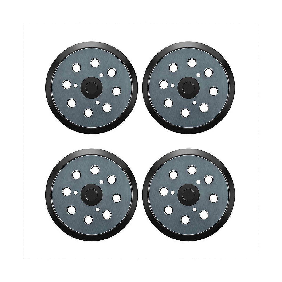 4Pcs Replacement Sander Base Pads Round Hook and Loop Backing Pad Orbital Sander Replacement Pad 125