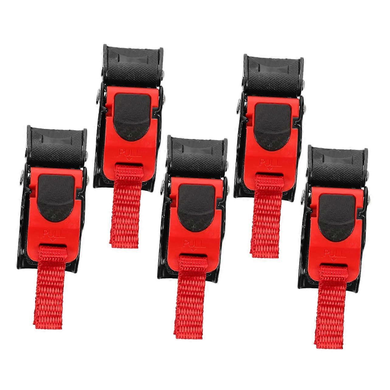 Helmet Quick Release Buckle 5-Pack Plastic Kit For Motorcycle Helmets Universal Fit