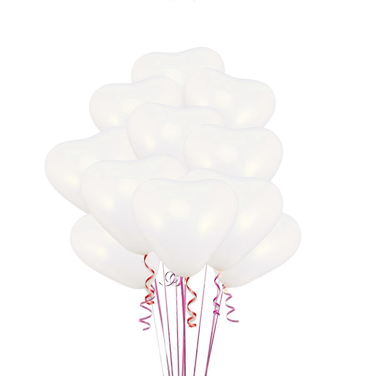 Heart Shape Balloon Pack, Enhanced Decor for Engagement and Anniversaries